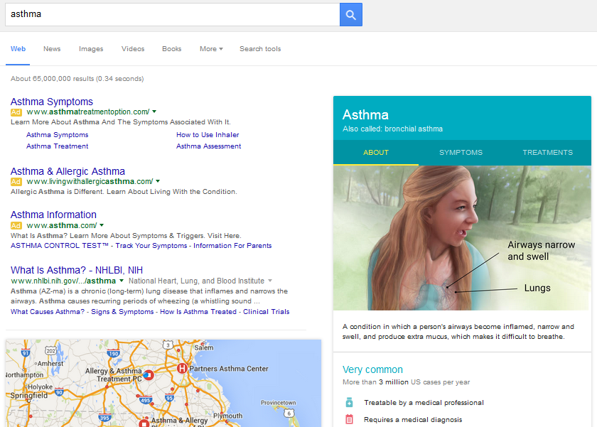 Health Conditions Knowledge Graph