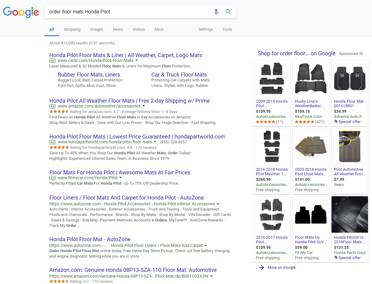 Industry Trends Archives Charles River Interactive - an example of a google serp for a long tail purchase motivated search query